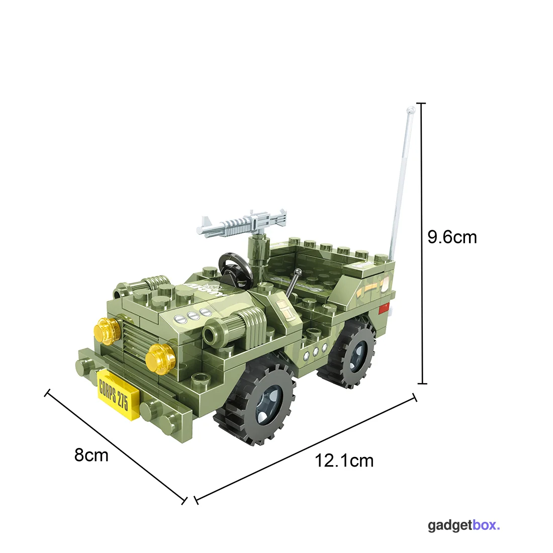 Игровой конструктор Keyixing 22404 АРМИЯ (108 деталей в наборе)