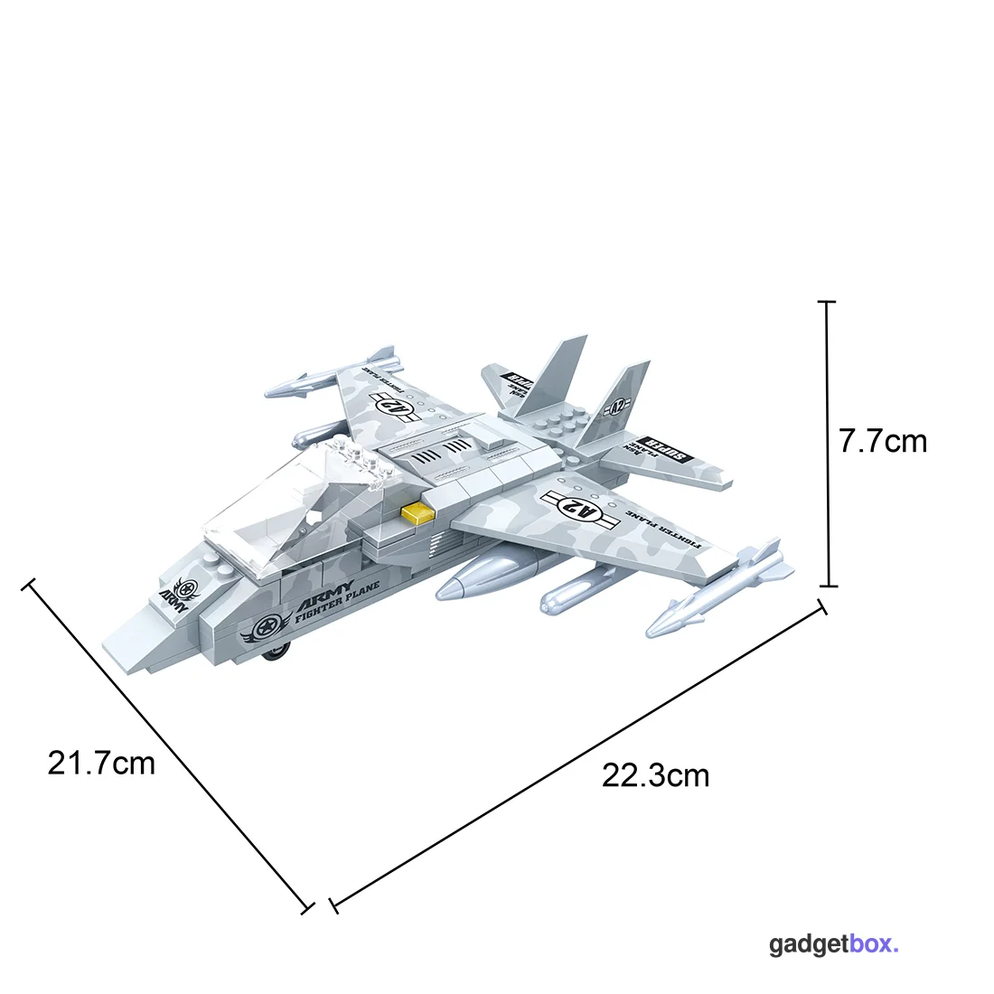 Игровой конструктор Keyixing 22402 АРМИЯ (126 деталей в наборе)