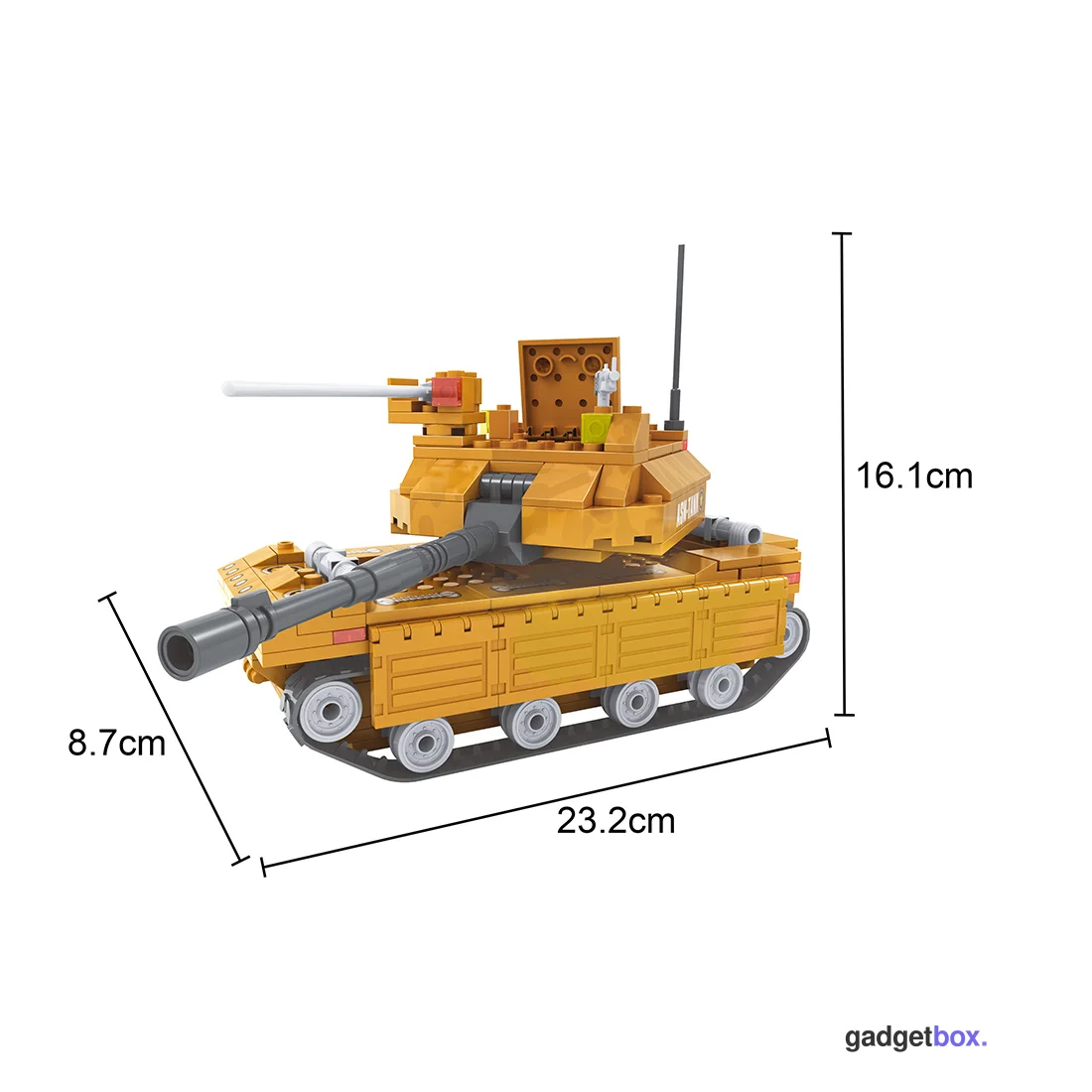 Игровой конструктор Keyixing 22504 АРМИЯ (233 детали в наборе)