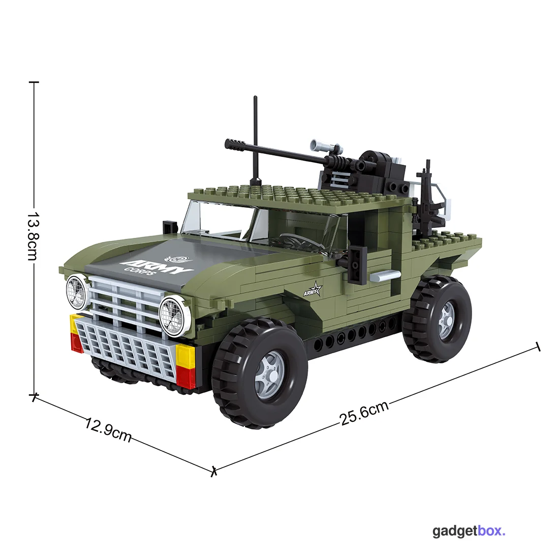 Игровой конструктор Keyixing 22508 АРМИЯ (303 детали в наборе)