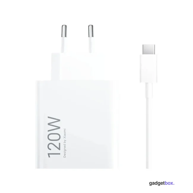 Адаптер питания Xiaomi 120W HyperCharge Combo (Type-A) ( в комлпекте кабель Type-c)