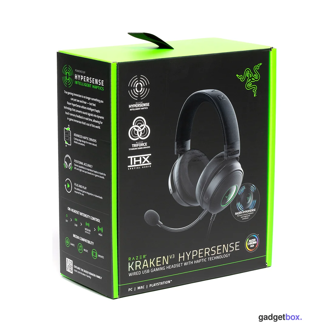 Гарнитура Razer Kraken V3 HyperSense