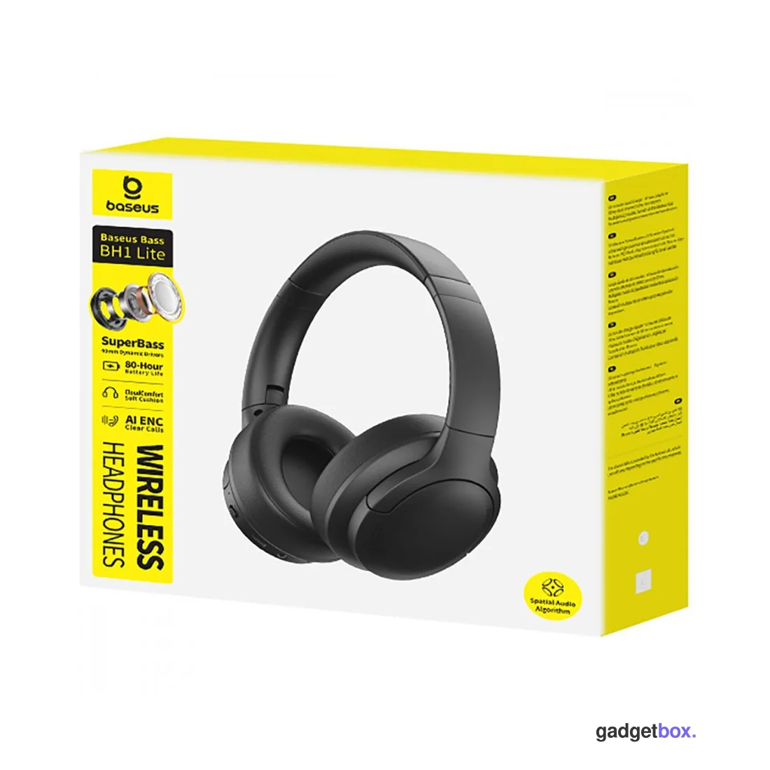 Наушники Baseus Bass BH1 Lite Cosmic Black (A0203C00)