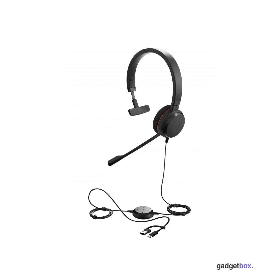 Гарнитура Jabra EVOLVE 20 MS Mono USB C/A adapter