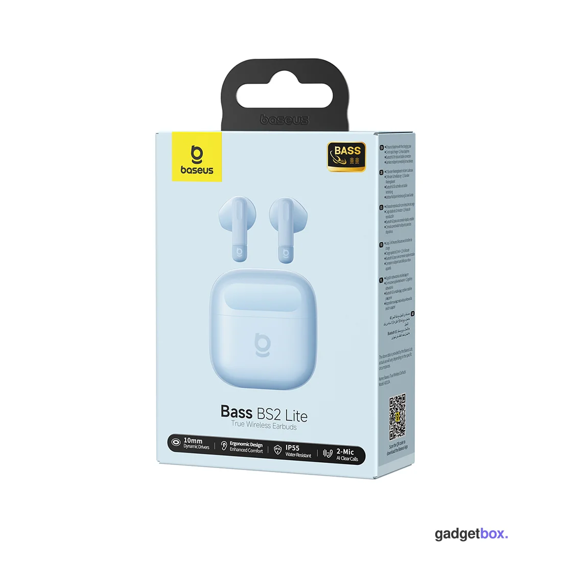Наушники Baseus Bass BS2 Lite Earbuds Galaxy Blue (A0010A05)