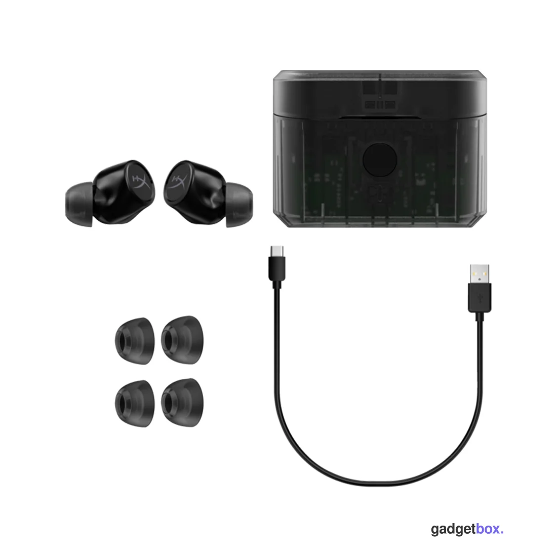 Гарнитура HyperX Cirro Buds Pro Black 727A5AA