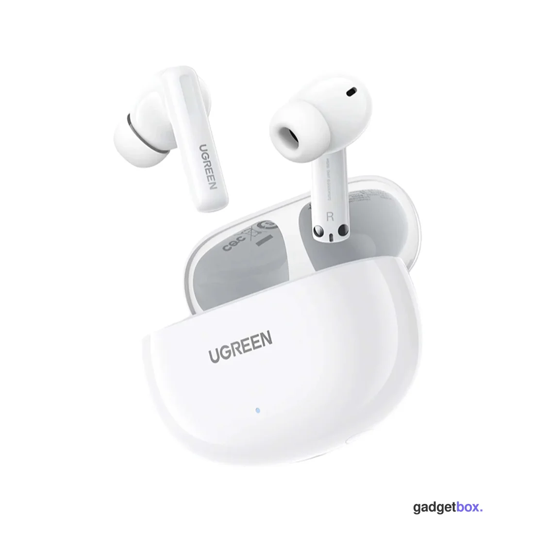 Наушники Ugreen WS200/15158 HiTune T6 с активным шумоподавлением белый