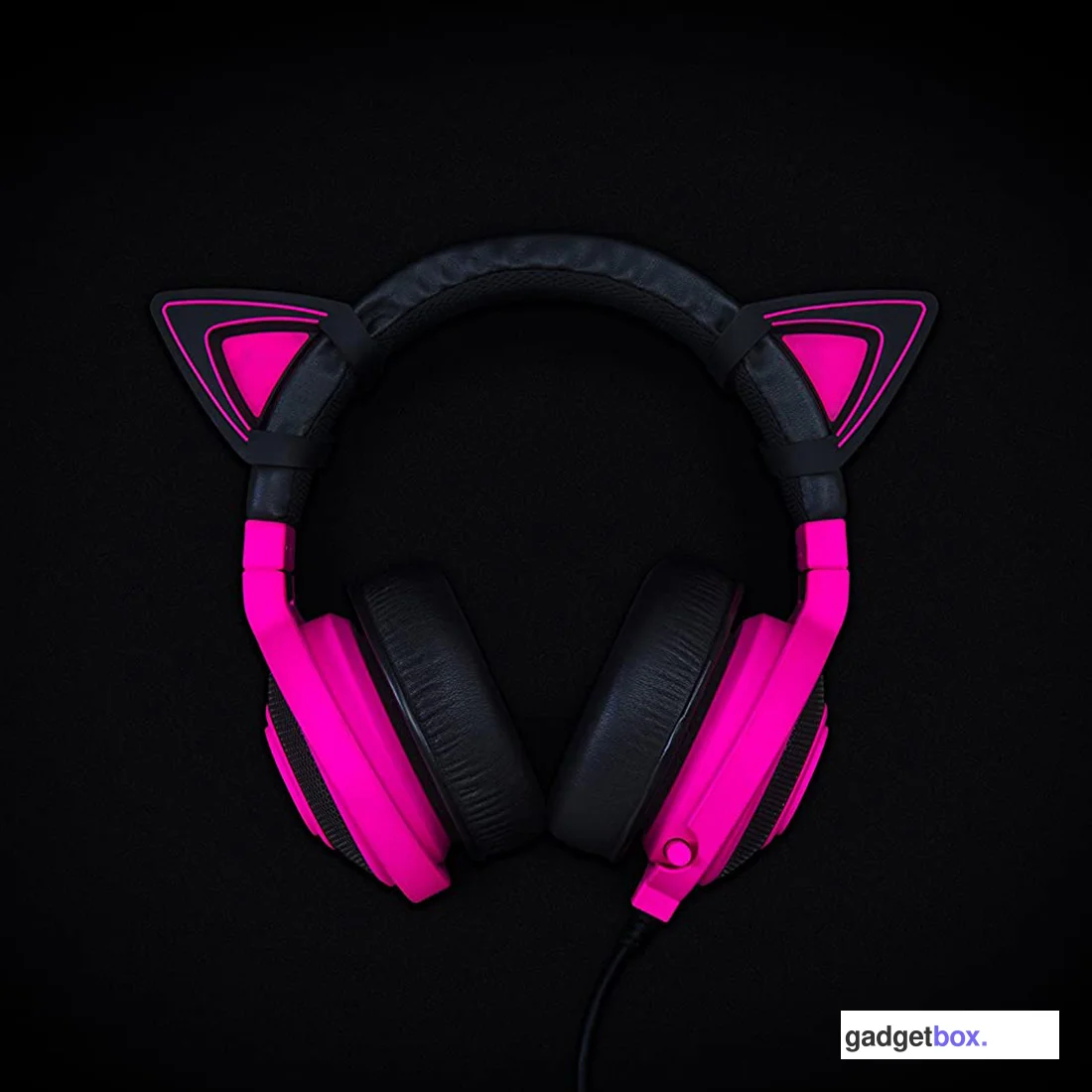 Накладные кошачьи ушки на гарнитуру Razer Kitty Ears for Kraken - Neon Purple