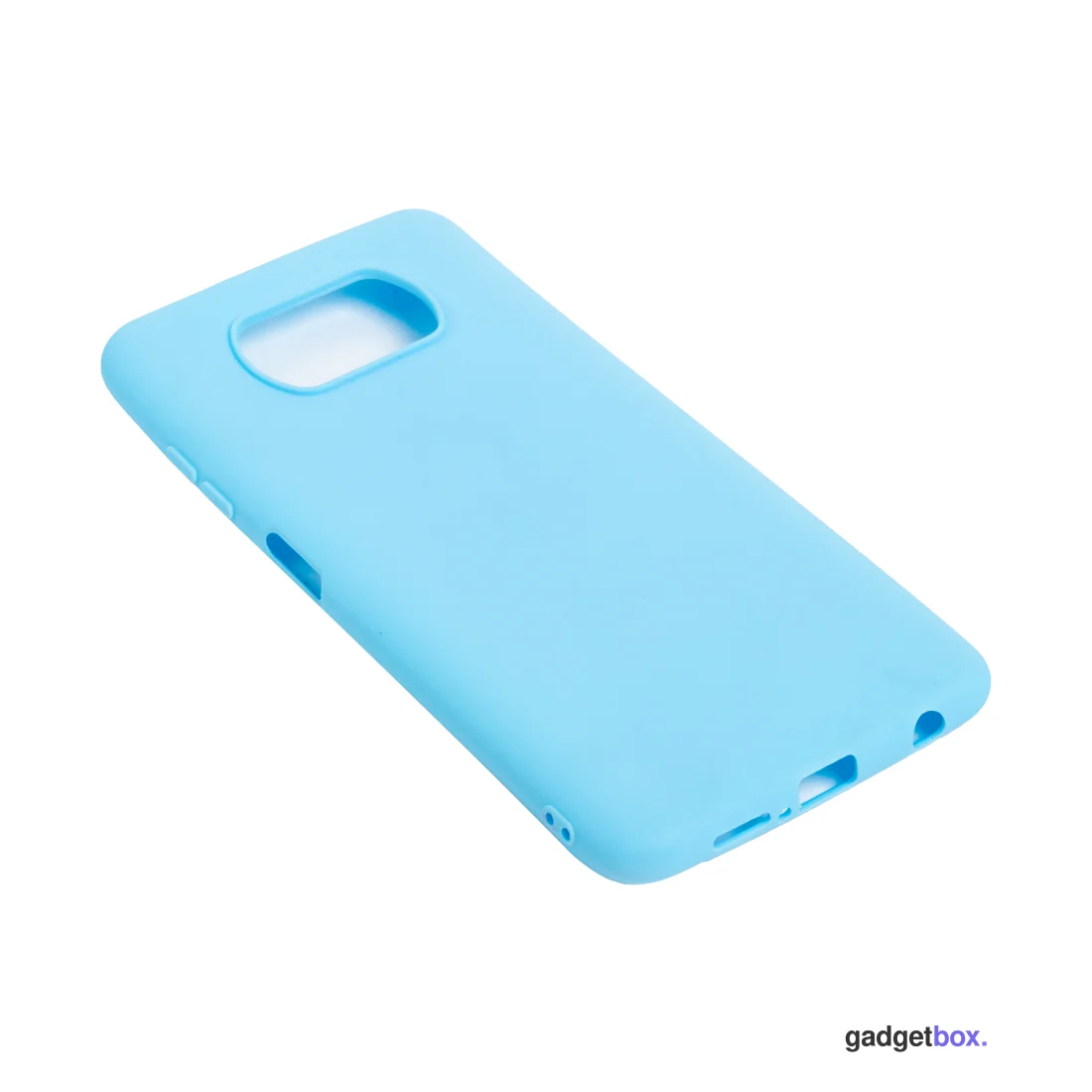 Чехол для телефона X-Game XG-PR49 для POCO X3/X3 Pro TPU Голубой