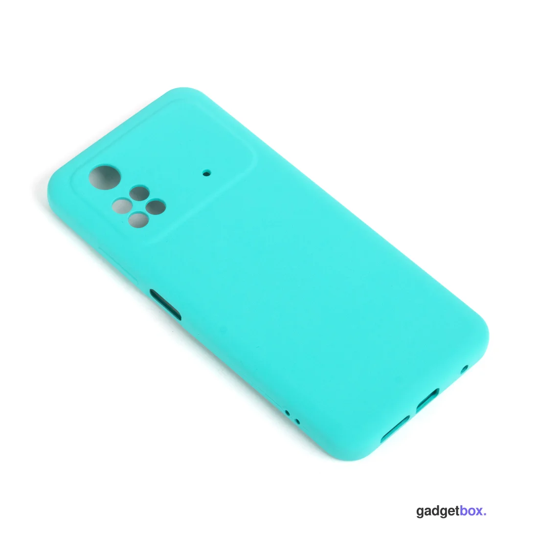 Чехол для телефона XG XG-HS129 для POCO M4 Pro Силиконовый Лазурный