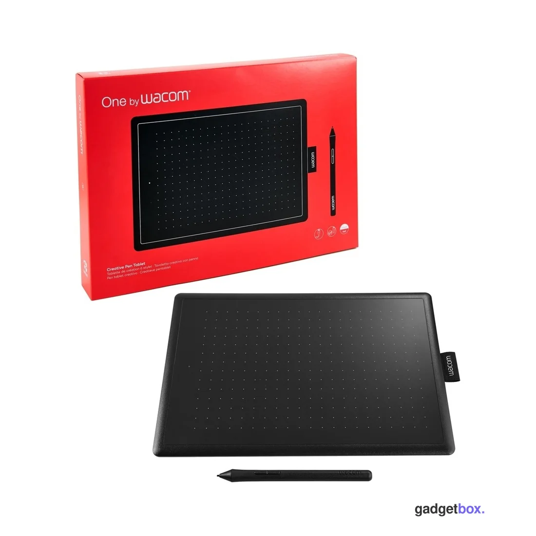 Графический планшет Wacom One Medium (CTL-672-S) Чёрный