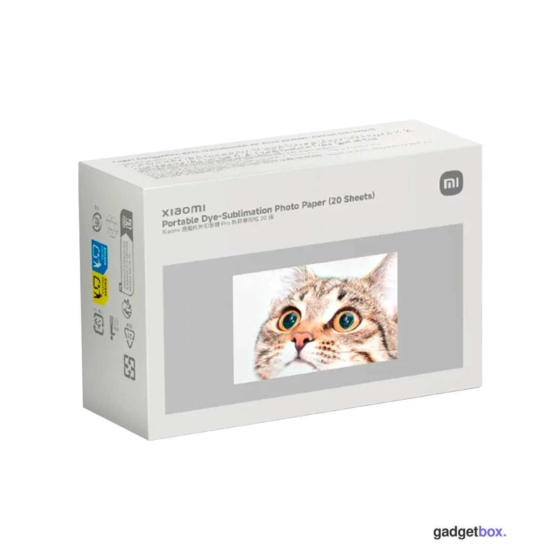 Фотобумага Xiaomi Portable Dye-Sublimation Photo Paper 20 Sheets