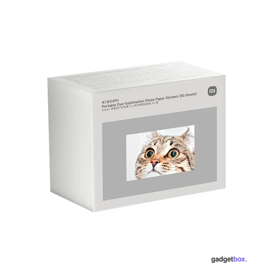 Фотобумага Xiaomi Portable Dye-Sublimation Photo Paper Stickers 50 Sheets