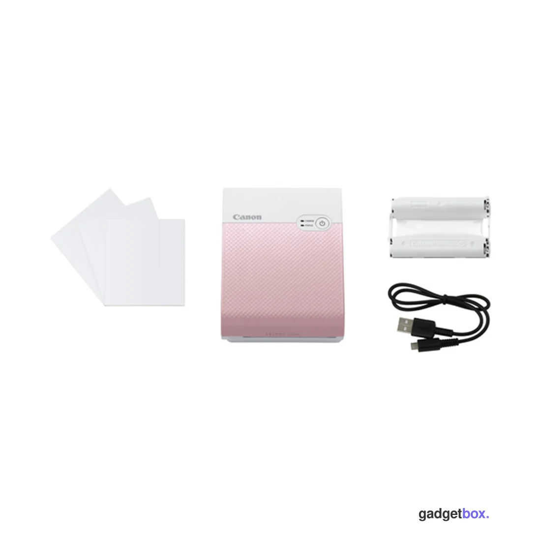 Фотопринтер Canon SELPHY SQUARE QX10 Pink (4109C009AA)