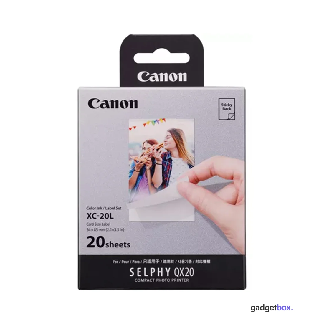 Картридж сублимационный Canon COLOUR INK/LABEL SET XC-20L