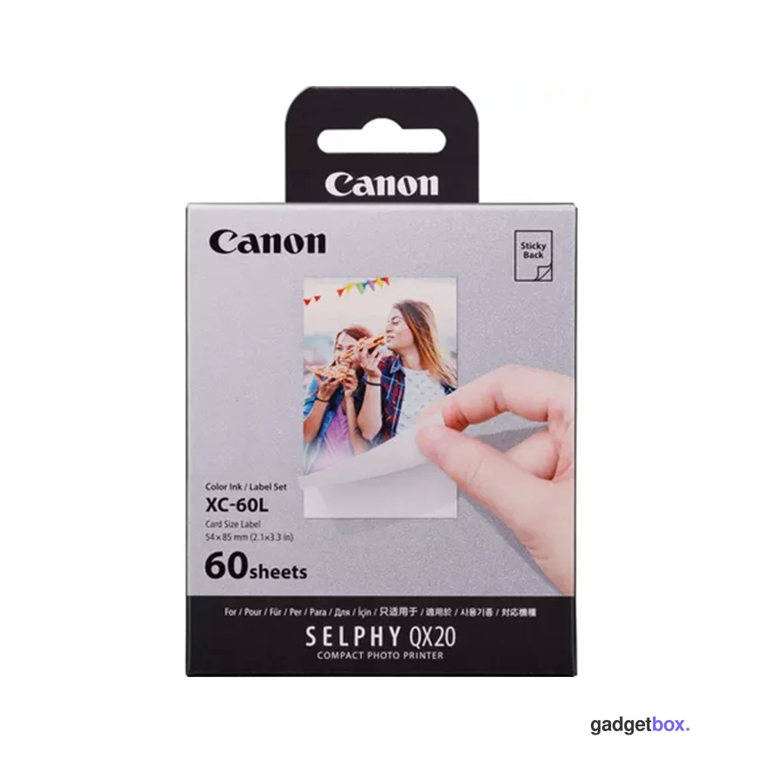 Картридж сублимационный Canon COLOUR INK/LABEL SET XC-60L