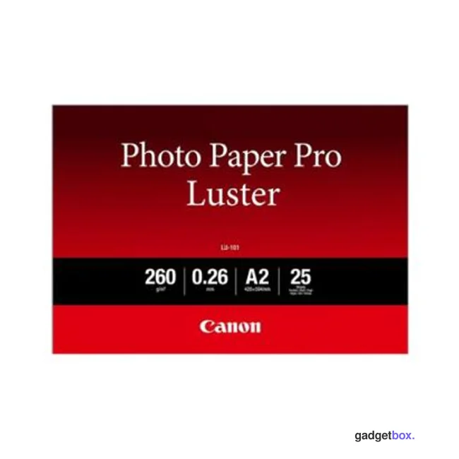 Глянцевая фотобумага Canon LU-101 Pro Luster A2 25 шт.