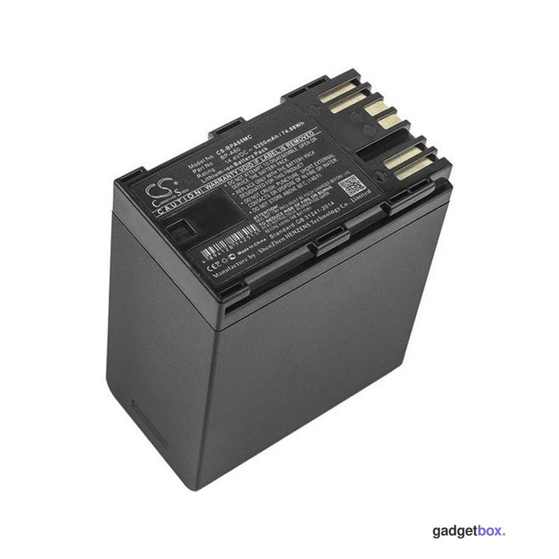 Аккумулятор Canon BATTERY BP-A60 (OTH)