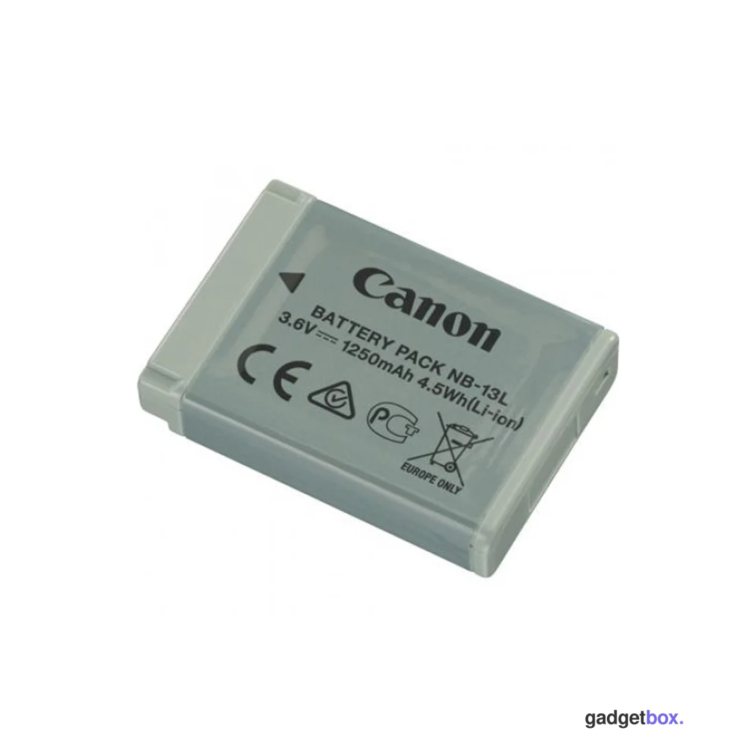 Аккумулятор Canon BATTERY PACK NB-13L