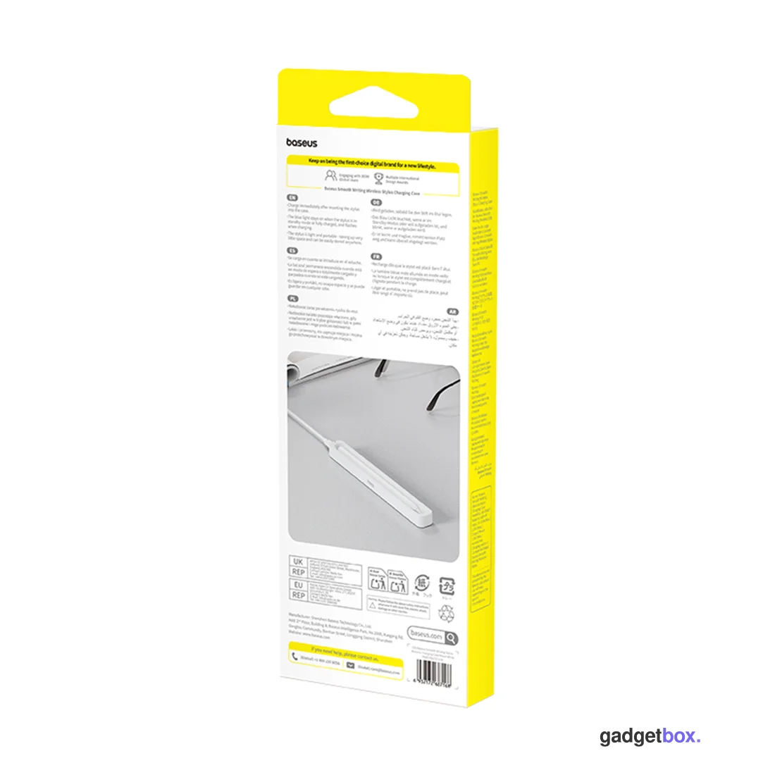 Зарядный кейс для стилуса Baseus Smooth Writing 3 White