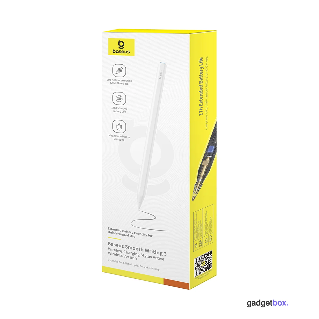 Стилус Baseus Smooth Writing 3 White (P80080806213-00)