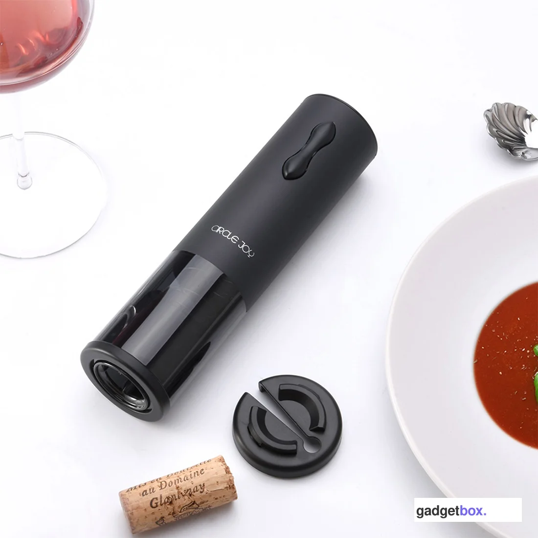 Автоматический штопор Circle Joy Mini Electric Wine Opener Черный