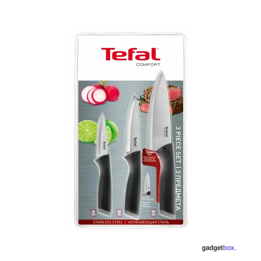 Набор ножей Tefal Сomfort knives K221S375 3шт