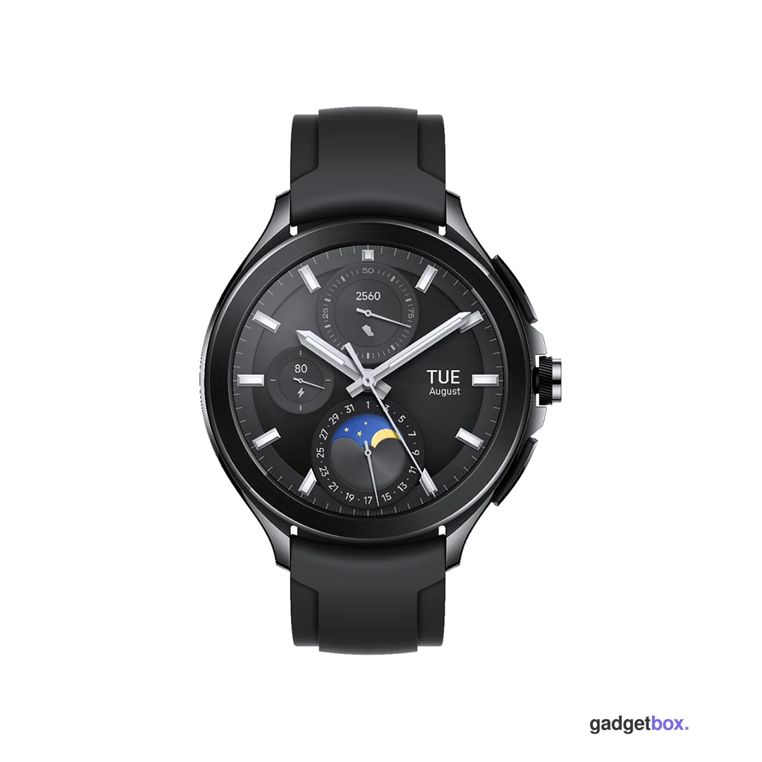Смарт часы Xiaomi Watch 2 Pro-Bluetooth Black Case with Black Fluororubber Strap