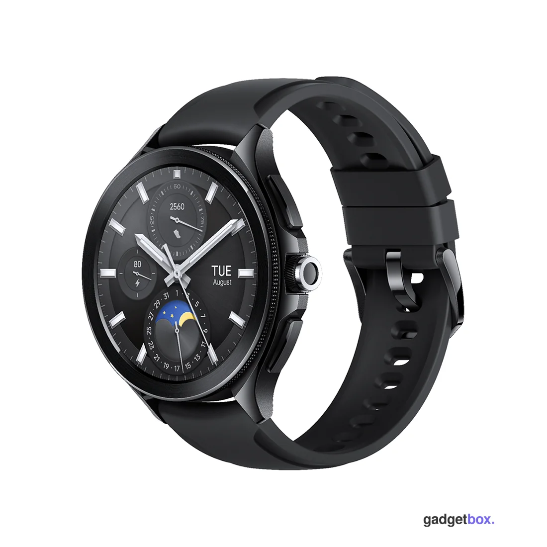 Смарт часы Xiaomi Watch 2 Pro-Bluetooth Black Case with Black Fluororubber Strap