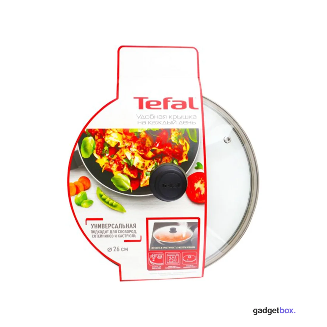 Крышка Tefal Cocoon 4197726 26см