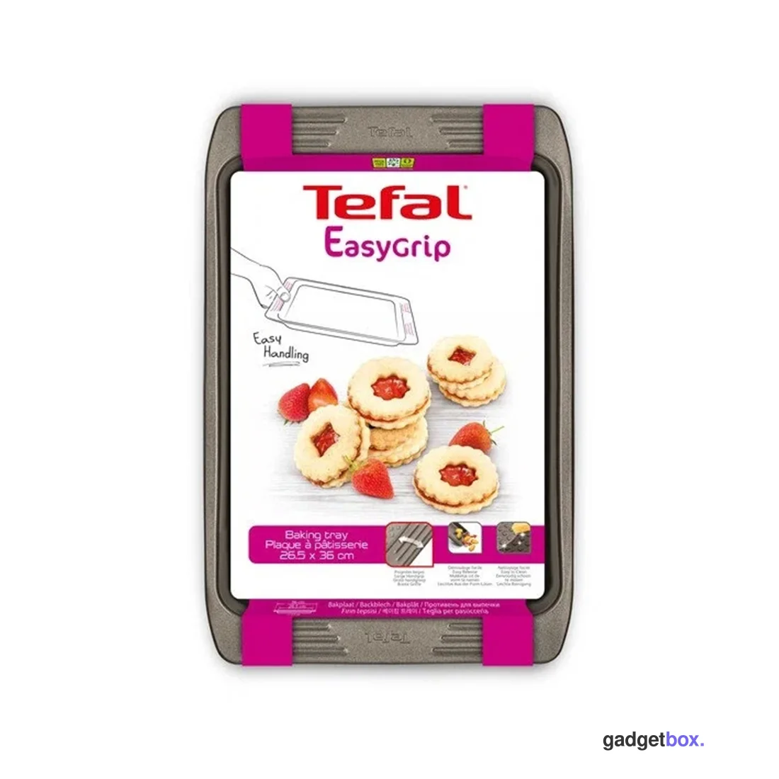 Противень Tefal Easy Grip J1627114 26х36см