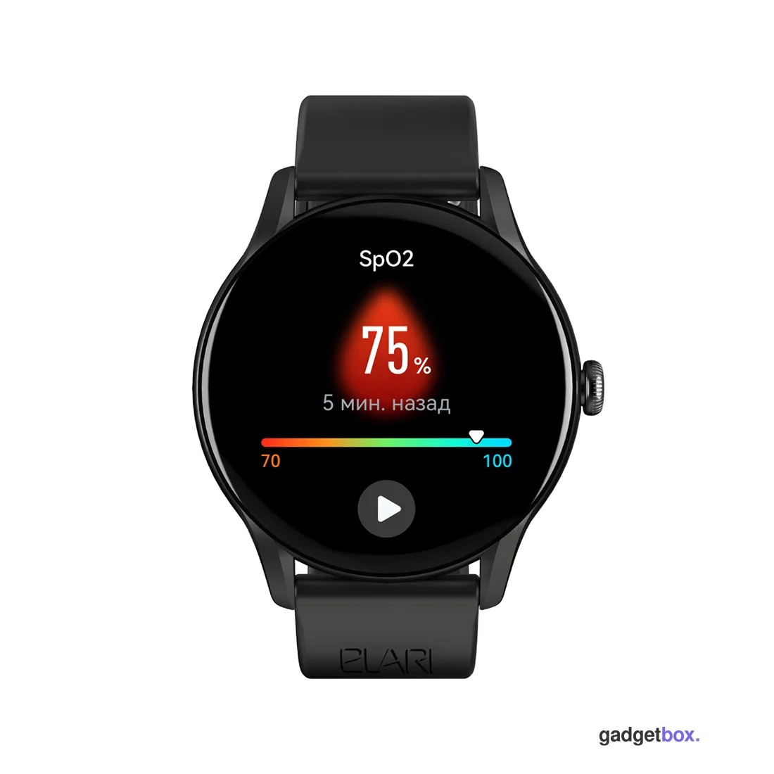 Смарт часы Elari Chrono Pro черный