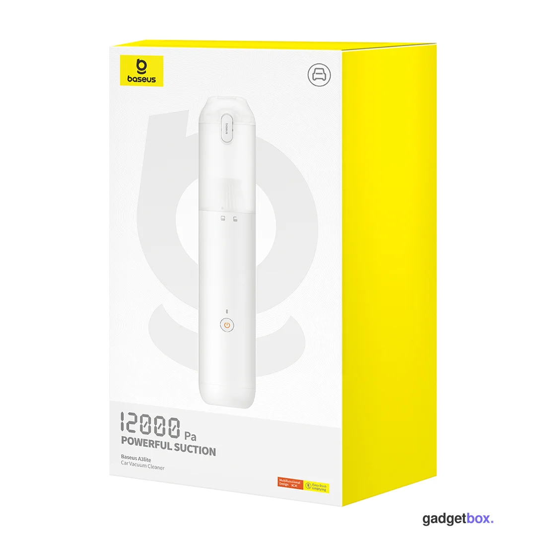 Автомобильный пылесос Baseus A3 Lite White (C30438700213-Z1)
