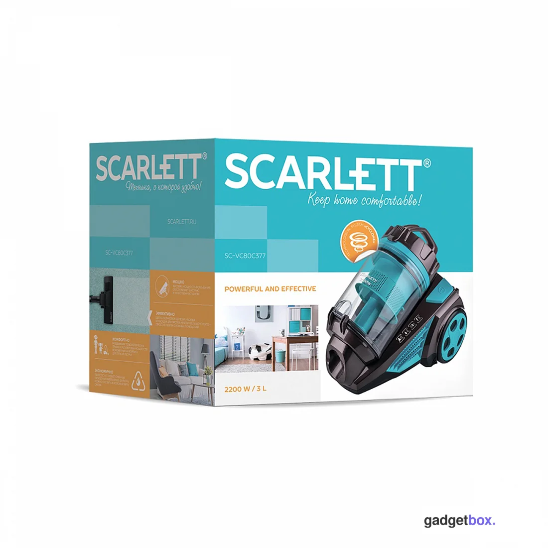 Пылесос Scarlett SC-VC80C377