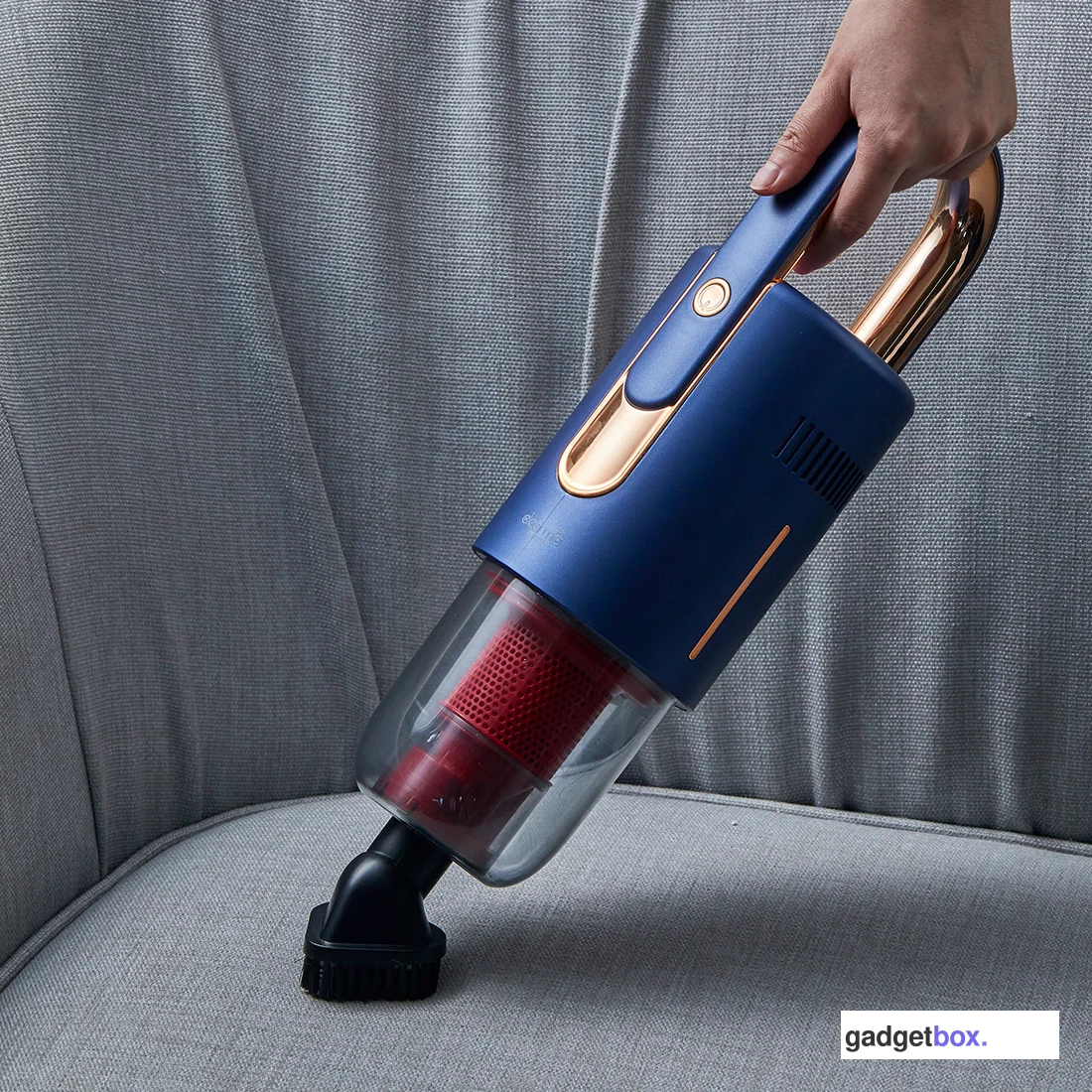 Беспроводной вертикальный пылесос Deerma VC20 Pro Синий