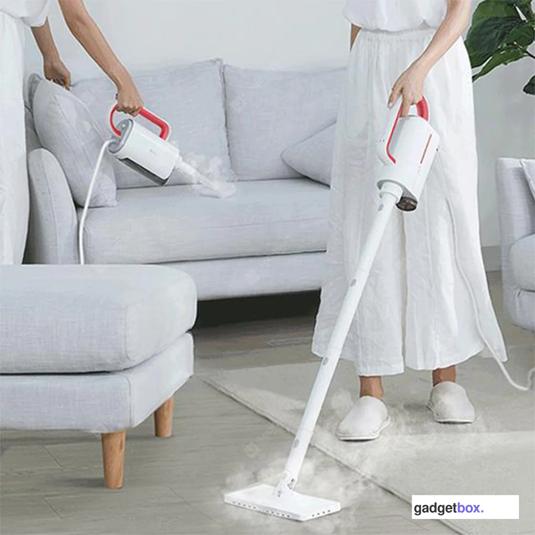 Пароочиститель многофункциональный Deerma Multifunctional Steamer ZQ610 Белый