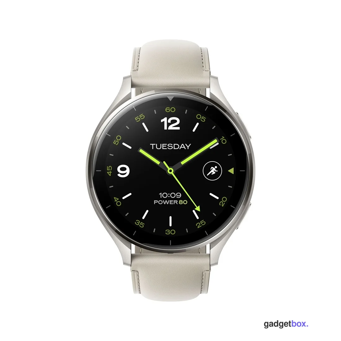 Смарт часы Xiaomi Watch 2 Titan Gray Case With White Leather Strap