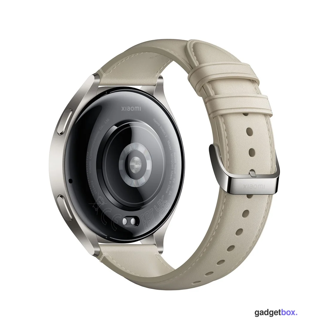 Смарт часы Xiaomi Watch 2 Titan Gray Case With White Leather Strap