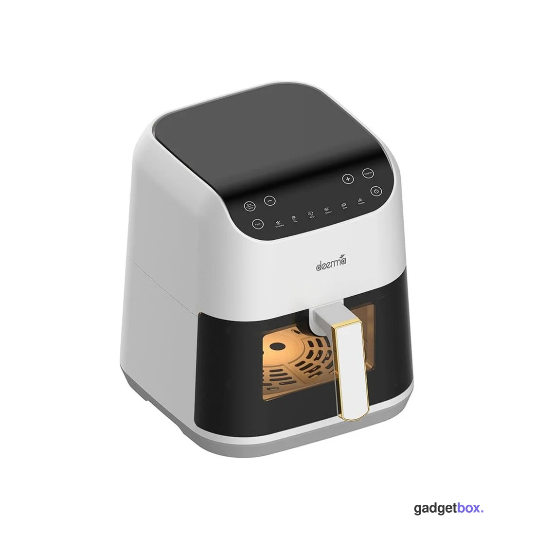 Аэрофритюрница Deerma Air Fryer DEM-KZ130W Белый/Черный