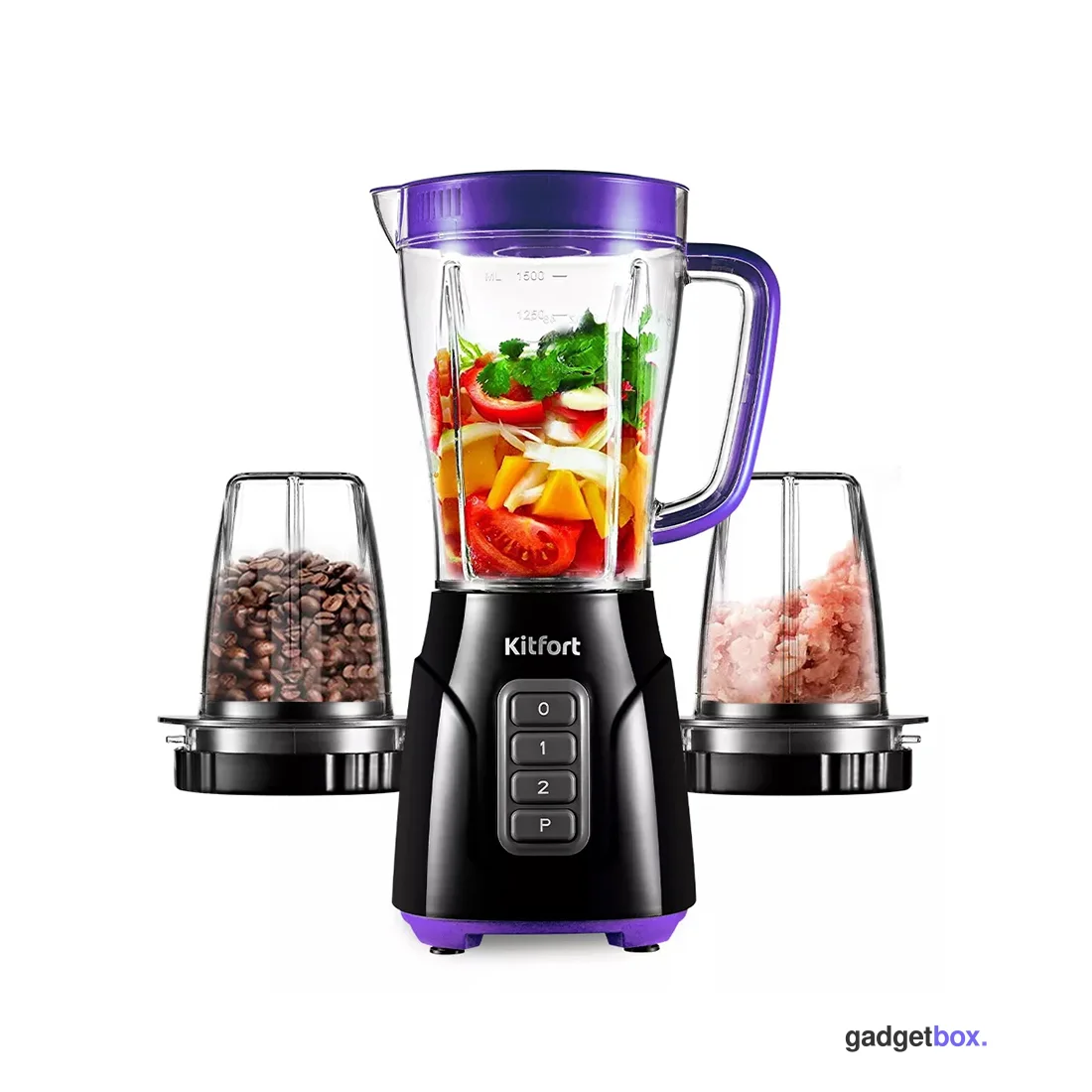 Стационарный блендер Kitfort КТ-3032-1 фиолетовый