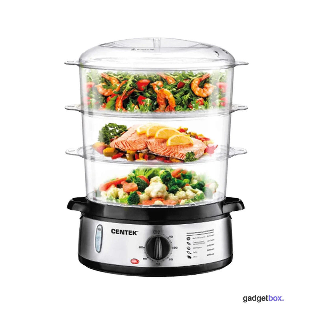 Пароварка Centek CT-1457