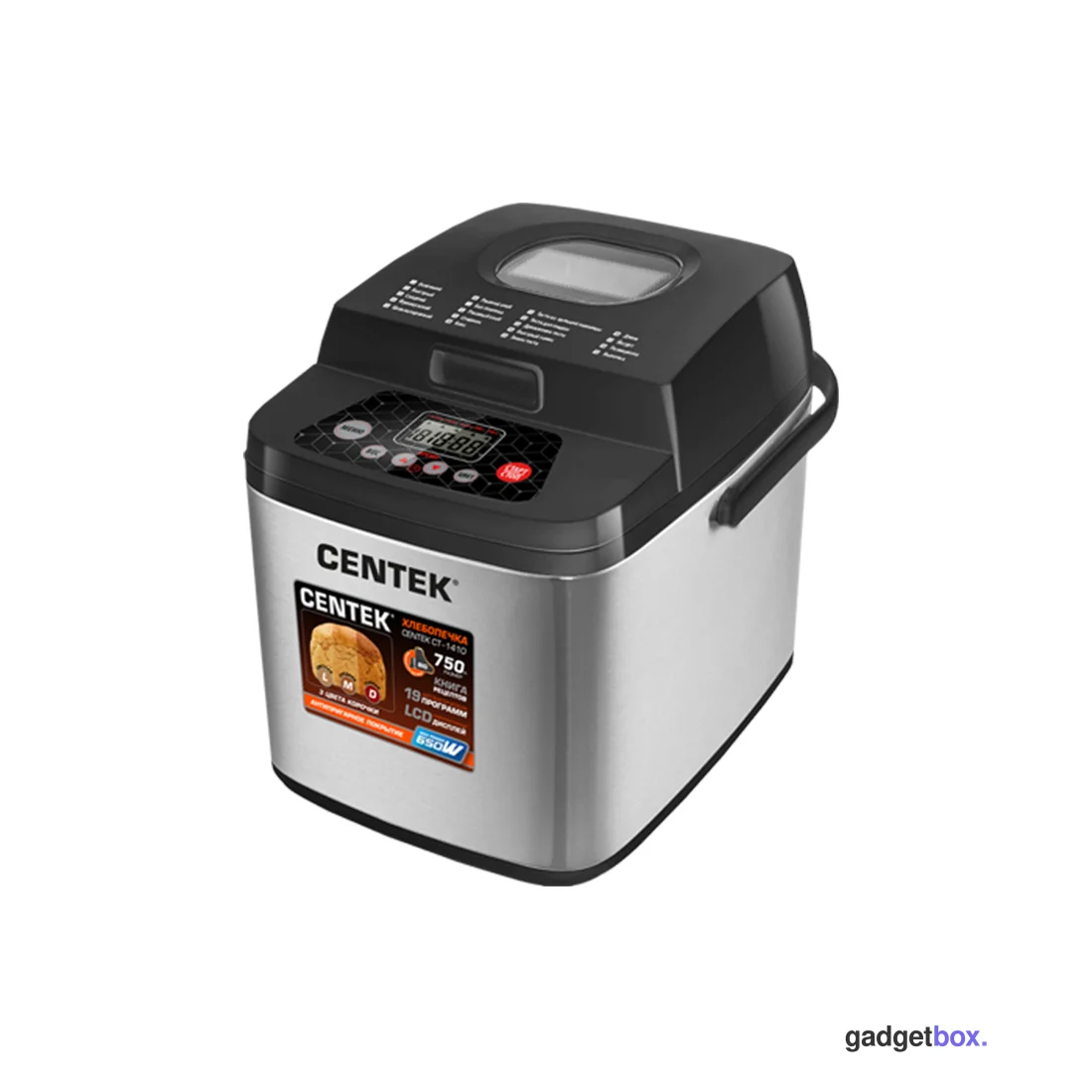 Хлебопечь Centek CT-1410 Черный