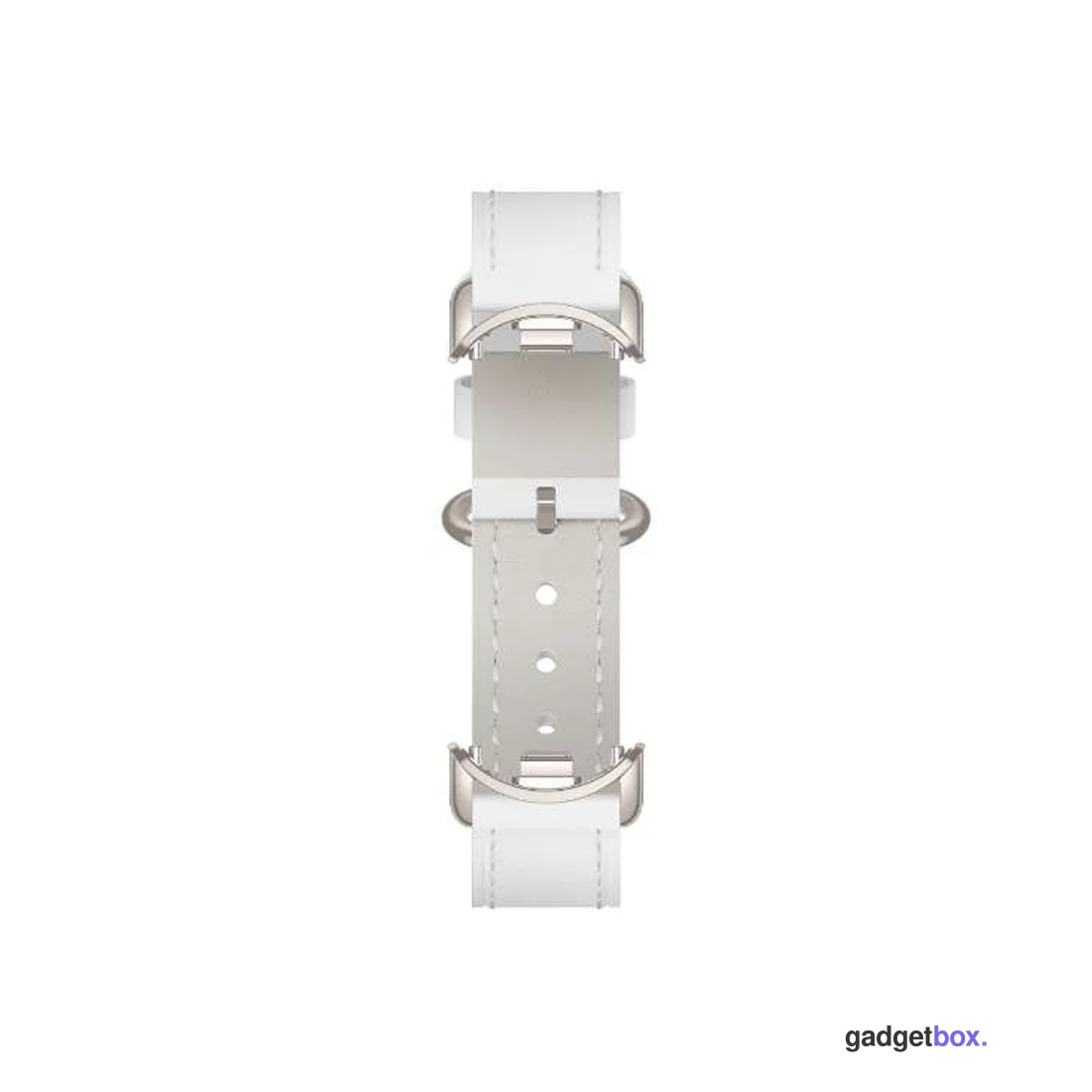 Сменный кожаный браслет для Xiaomi Smart Band 9 Ceramic White