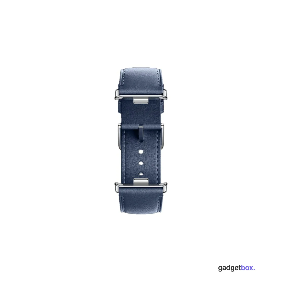 Кожаный сменный браслет Xiaomi Leather Quick Release Strap Glacier Blue
