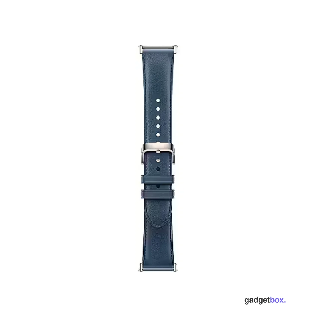 Кожаный сменный браслет Xiaomi Leather Quick Release Strap Glacier Blue