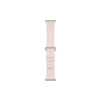 Кожаный сменный браслет Xiaomi Leather Quick Release Strap Sakura Pink