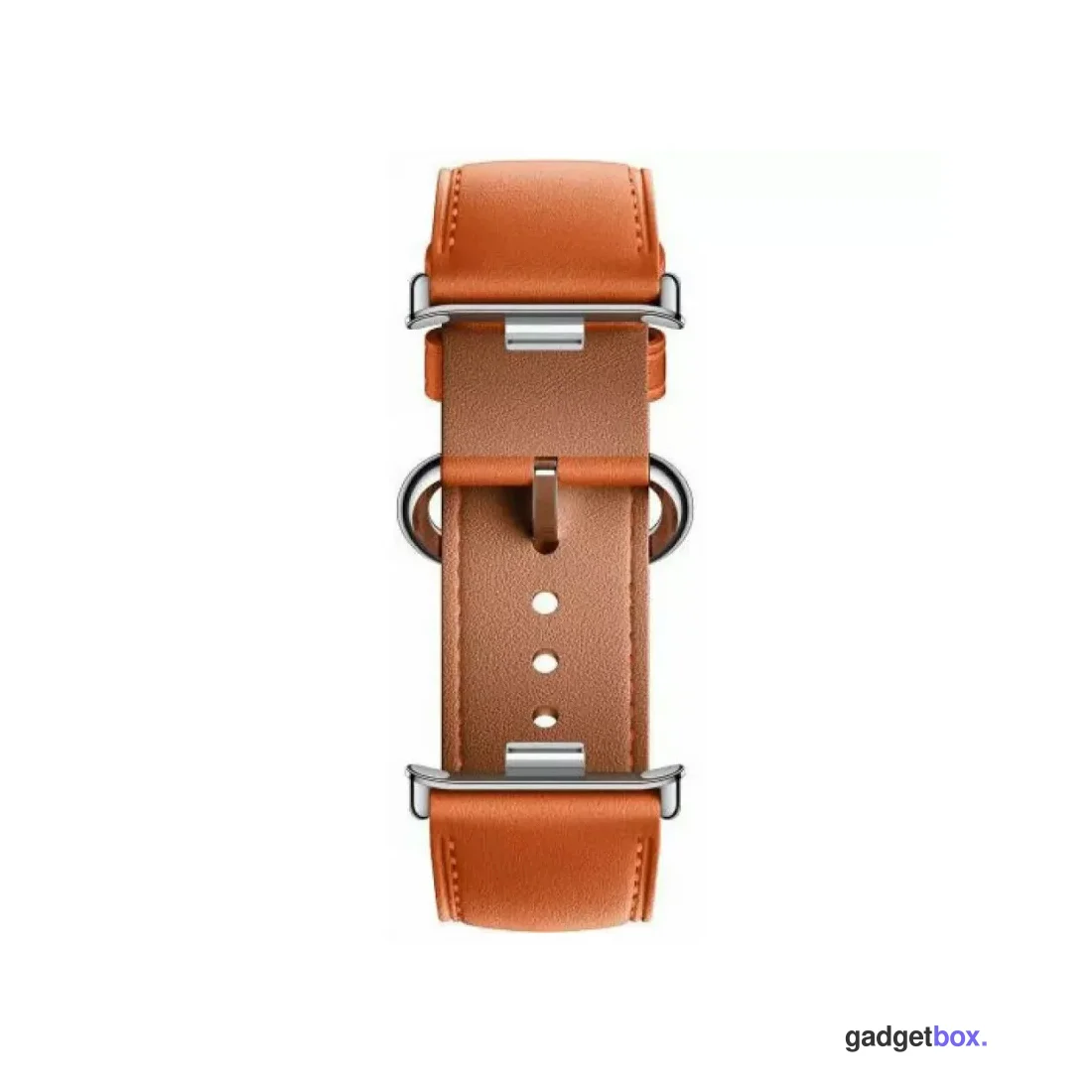 Кожаный сменный браслет Xiaomi Leather Quick Release Strap Coral orange