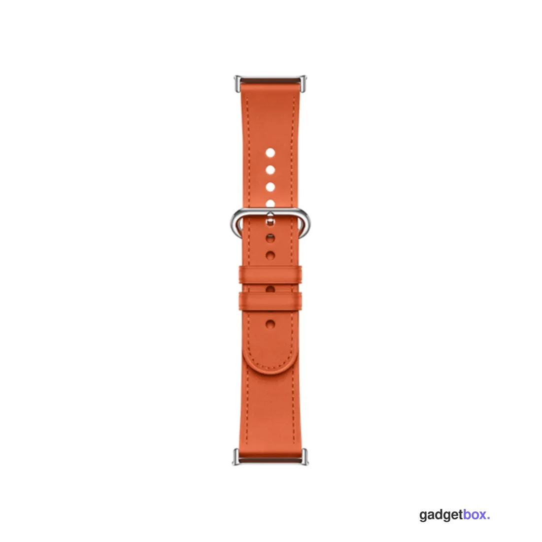 Кожаный сменный браслет Xiaomi Leather Quick Release Strap Coral orange
