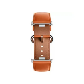 Кожаный сменный браслет Xiaomi Leather Quick Release Strap Coral orange