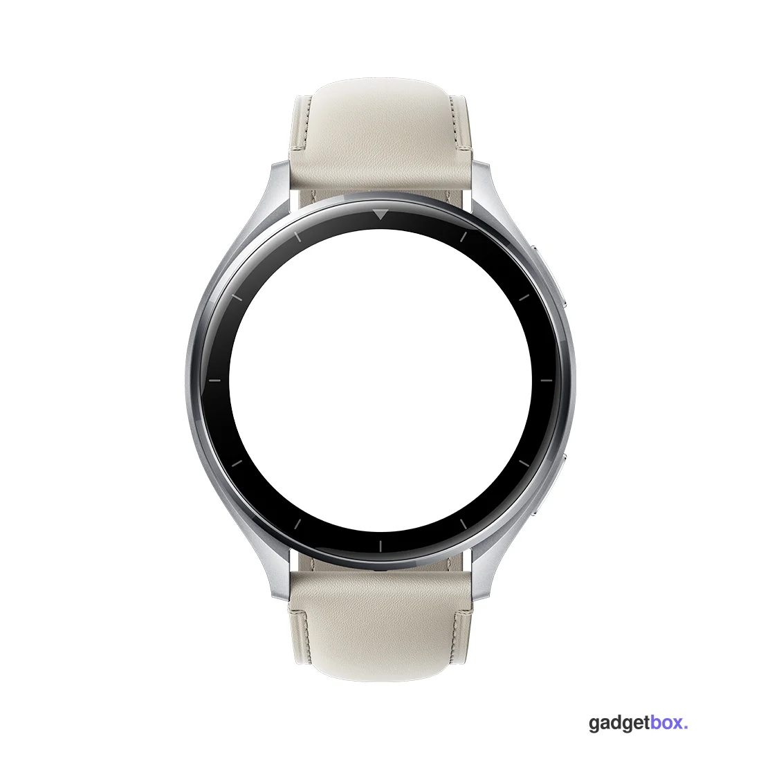 Кожаный ремешок Xiaomi Watch Leather Strap White